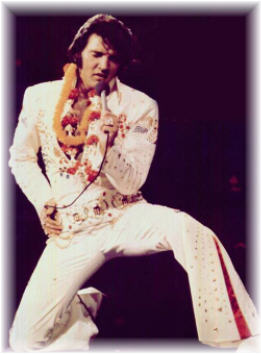Elvis in Haiwaiian style

