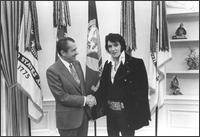 Elvis Presley at the white house

