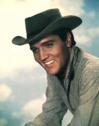 Elvis Presley in cowboy outfit_wearing hat