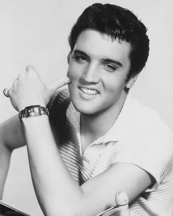 Elvis Presley in tshirt
