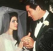 Elvis Presley marrying Priscilla Beaulieu
