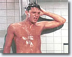 Elvis Presley nude in shower