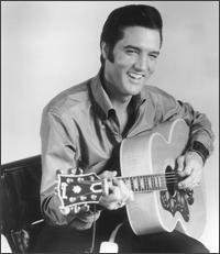 Elvis Presley smiling
