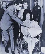 Elvis Presley wife and child
