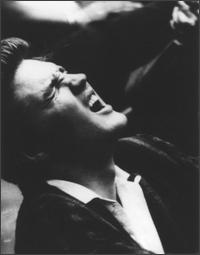 Elvis Presley with passionate expression
