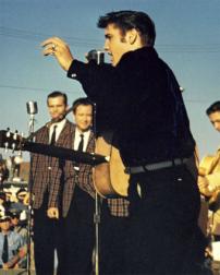 Elvis singing