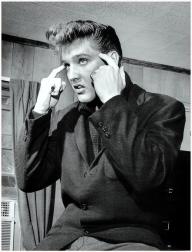Elvis with a cute expression