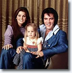 Elvis with Lisa and Priscilla
