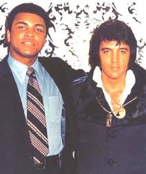 Elvis with Muhammad Ali