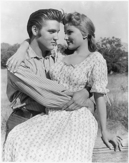 Elvis-Presley with a girl

