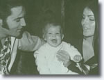 Elvis daughter Lisa and Elvis wife Priscilla