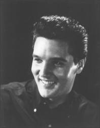 picture of Elvis Presley's face