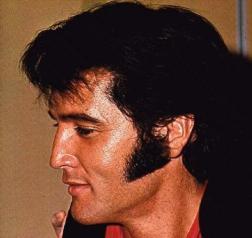 Elvis face photo