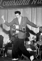 Elvis famous dance movement